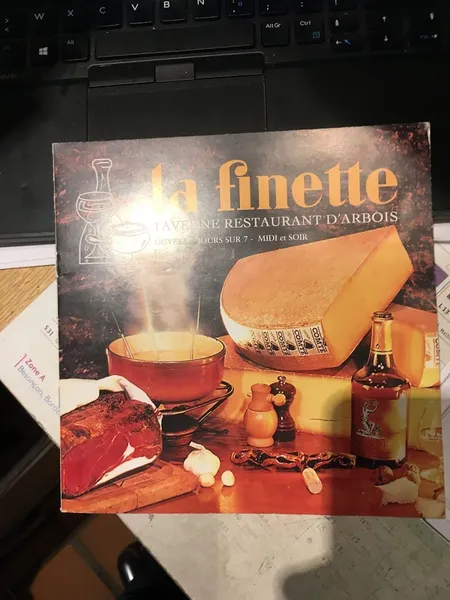 menu 1 of La Finette Taverne D'Arbois