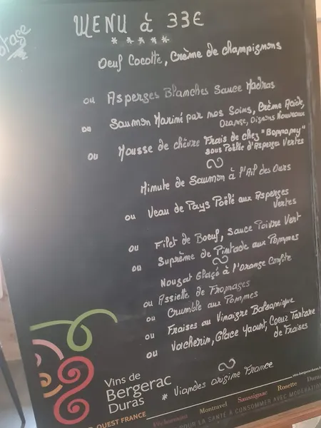 menu 0 of chez bonnebouche