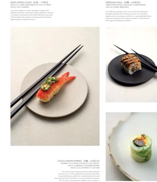 menu 1 of Sushi Shop Troyes