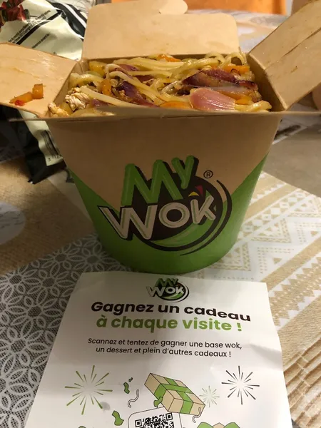 menu 2 of My Wok Chalon
