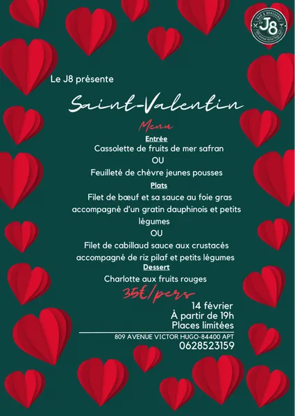 menu 1 of Le J8