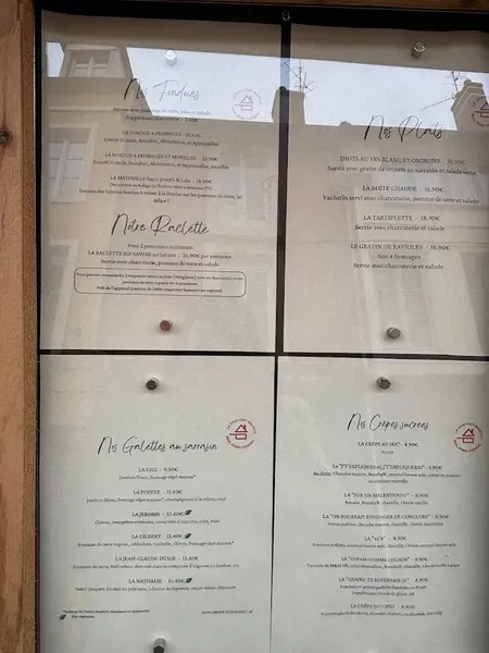 menu 0 of Le Planté d'bâton