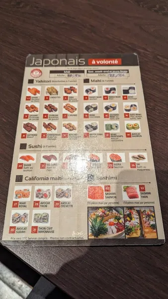 menu 2 of Restaurant DUC NGHIA
