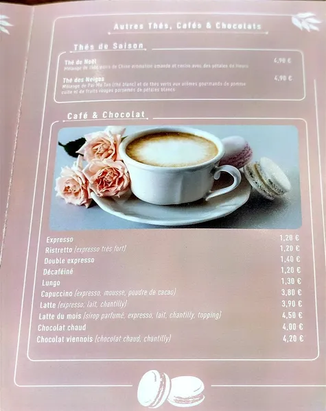 menu 0 of La PAteaSSERIE