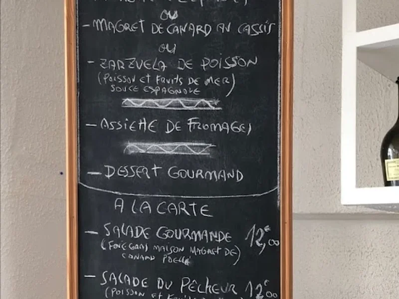menu 0 of Le petit chez soi