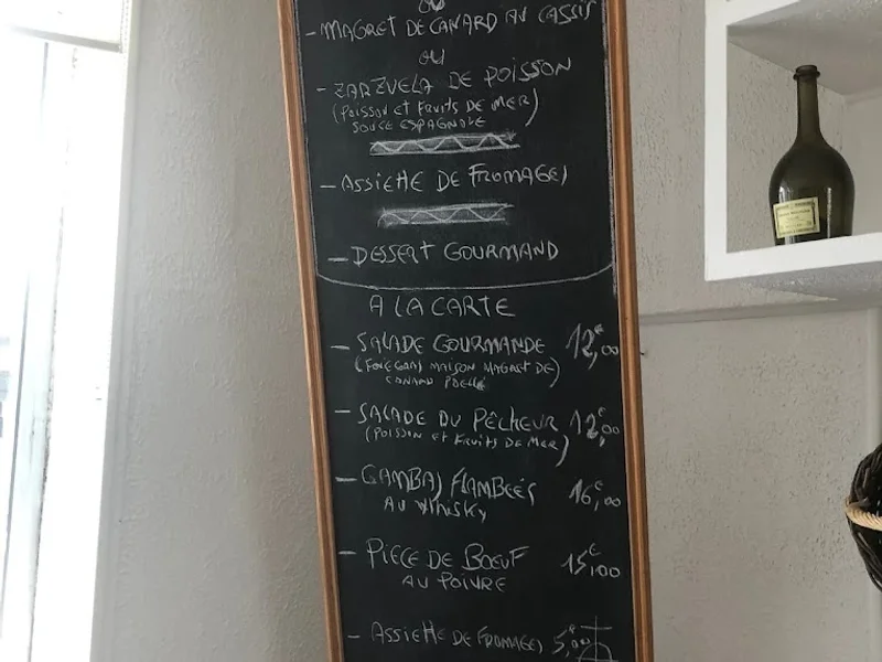 menu 2 of Le petit chez soi