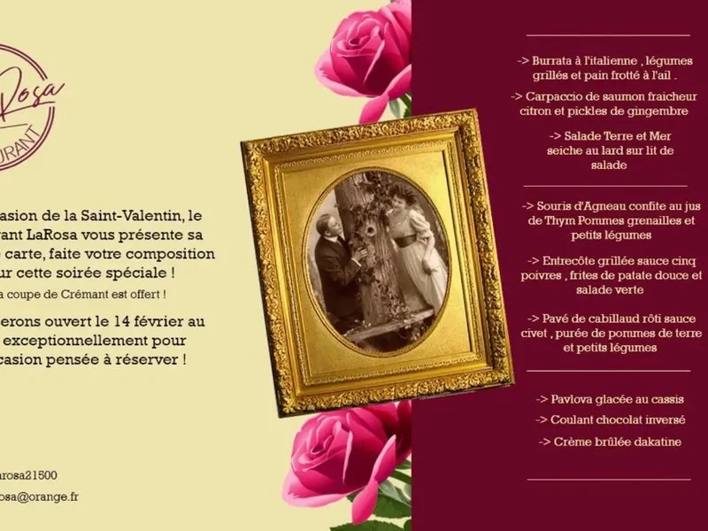 menu 0 of La Rosa