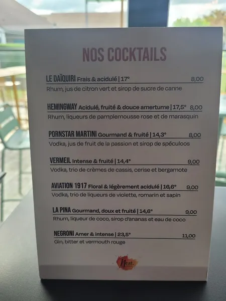 menu 0 of Bistrot Le Lokal