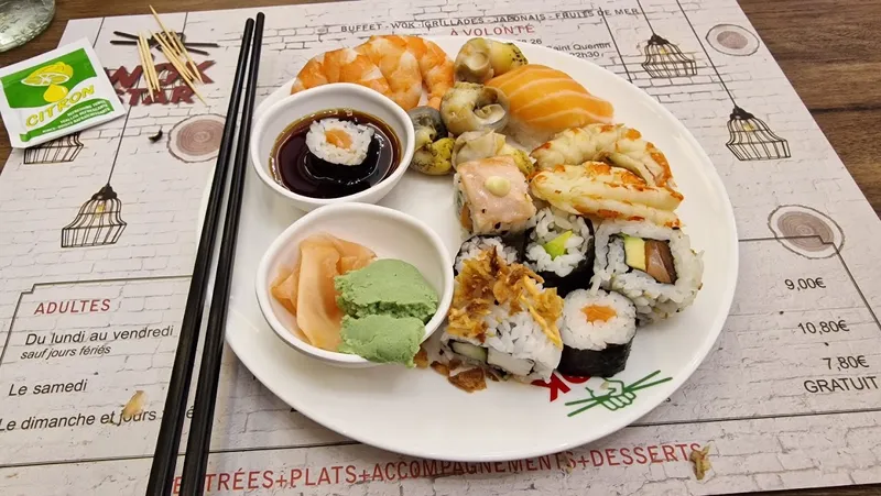 menu 0 of WOK STAR