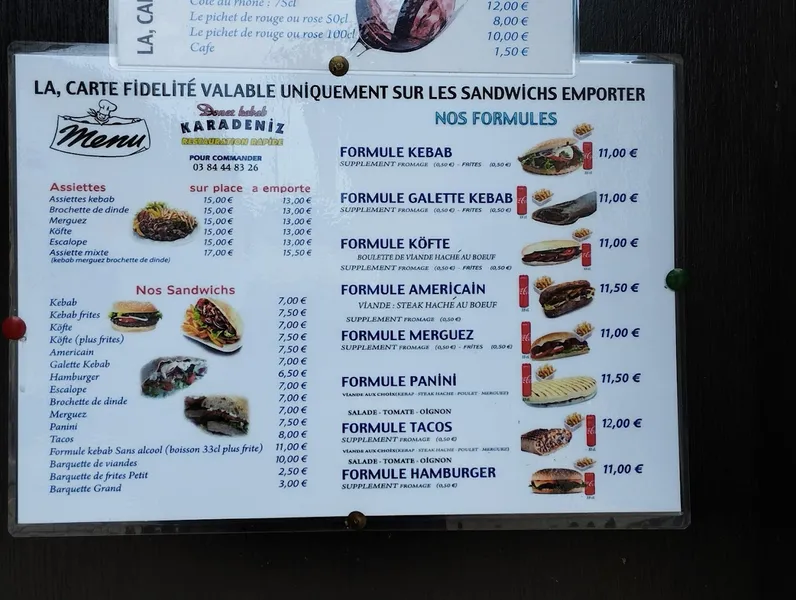 menu 0 of Karadeniz Kebab