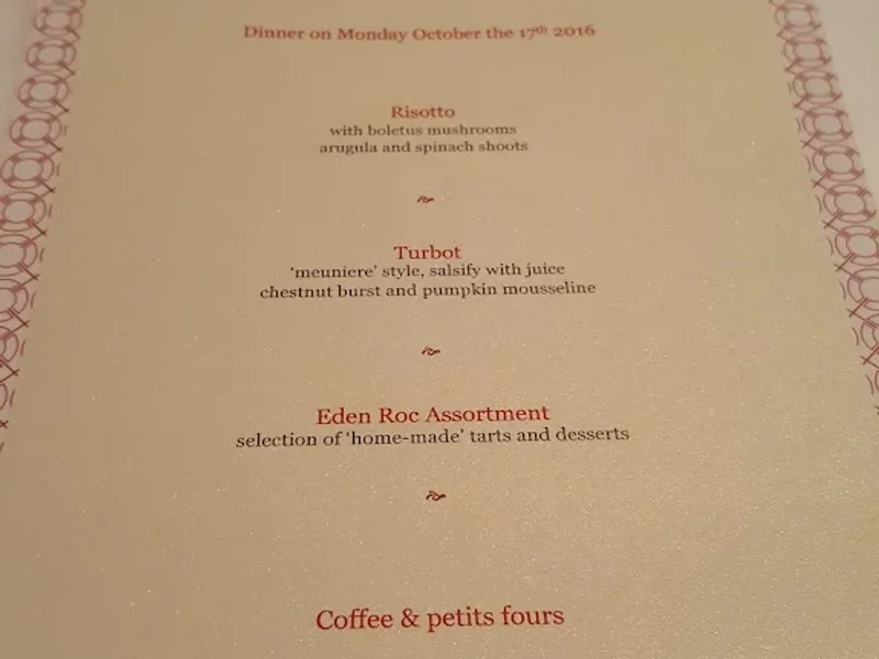 Eden Roc Menu Eden-Roc Restaurant - Avis et Menu - Antibes Alpes-Maritimes