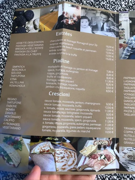 menu 1 of Romagna Mia