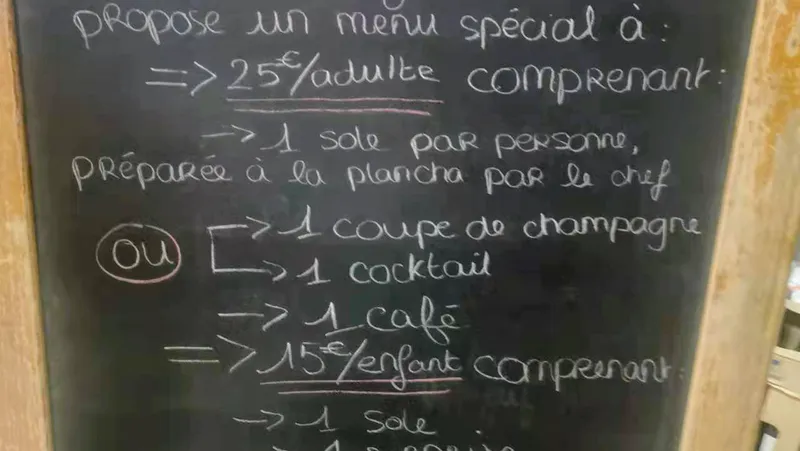 menu 1 of Le Palais De Jade