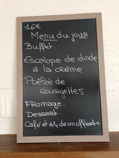 menu 0 of Le Première Ligne Bar Restaurant