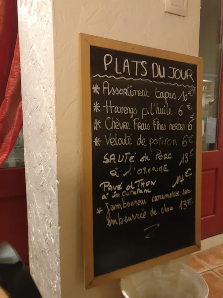 menu 1 of Les Mets et Les Mots