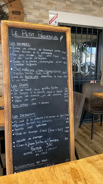 menu 2 of Le Petit Provençal - Restaurant Manosque