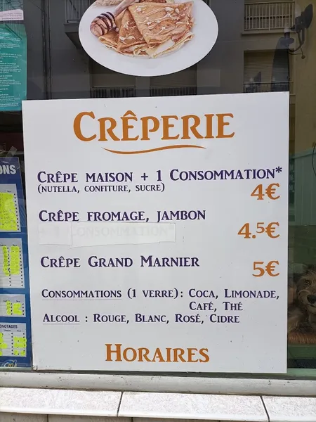 menu 0 of Crêperie bar "Le Gambetta"