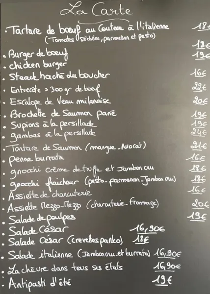 menu 1 of Le New Look