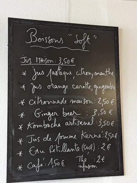 menu 1 of Les Maraichers