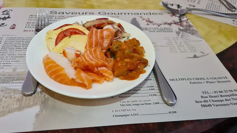 menu 2 of Saveurs Gourmandes