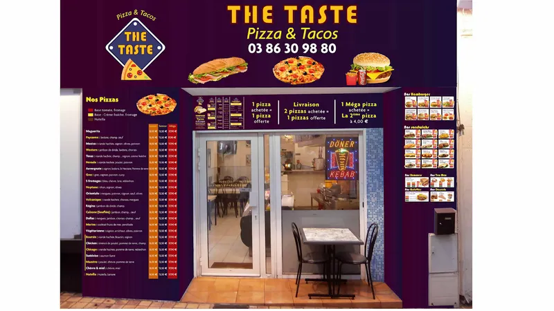 menu 2 of The Taste - Pizza & Tacos (Kebab)