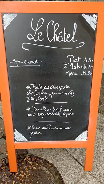 menu 0 of Le Châtel