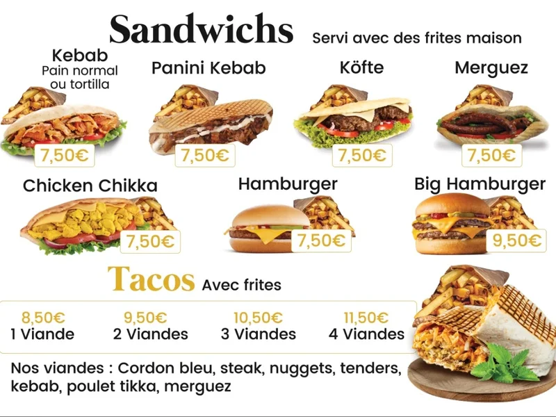menu 0 of Restaurant Indien Rajastan