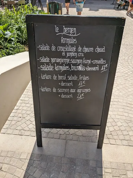 menu 0 of Le Bergen