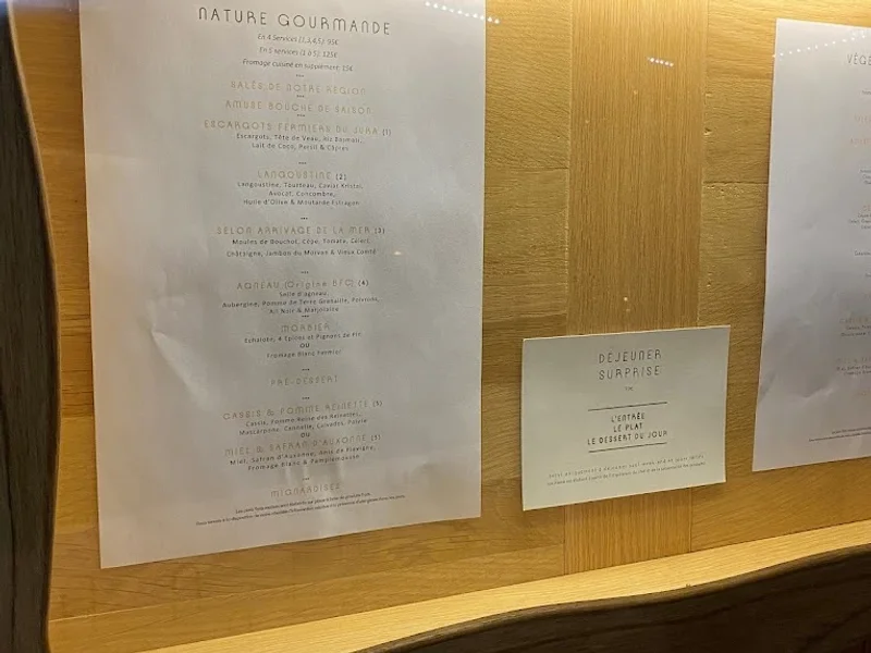 menu 2 of ORIGINE par Tomofumi Uchimura