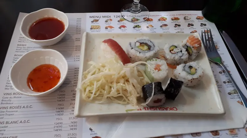 menu 2 of Okasushi