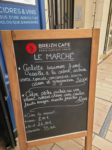 menu 2 of Breizh café Vincennes | La Crêpe Autrement