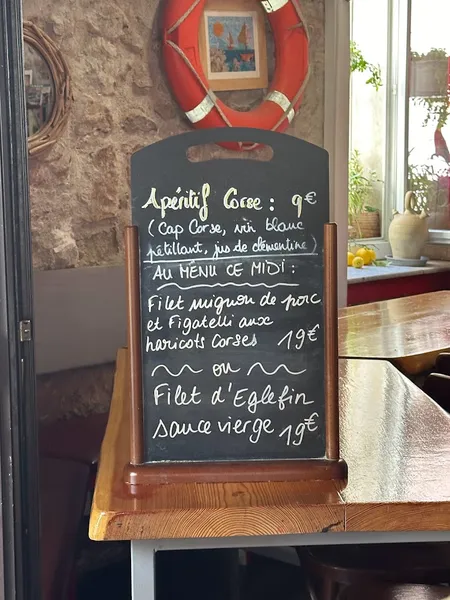 menu 0 of Bistrot du coin
