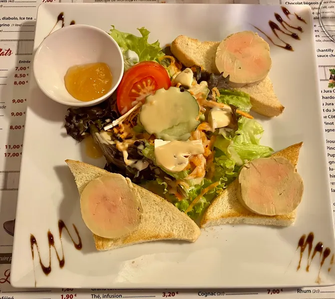 menu 2 of La Clocherade