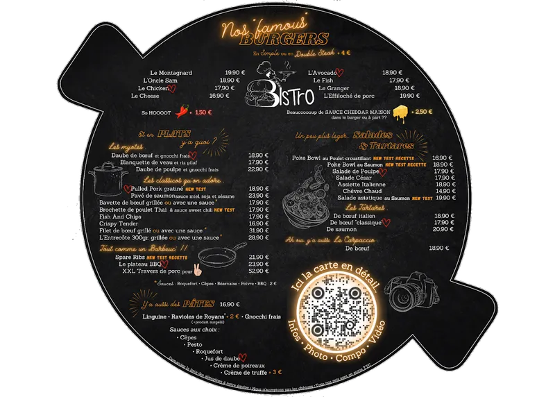 menu 0 of Bistro & Co. RoofTop Bar