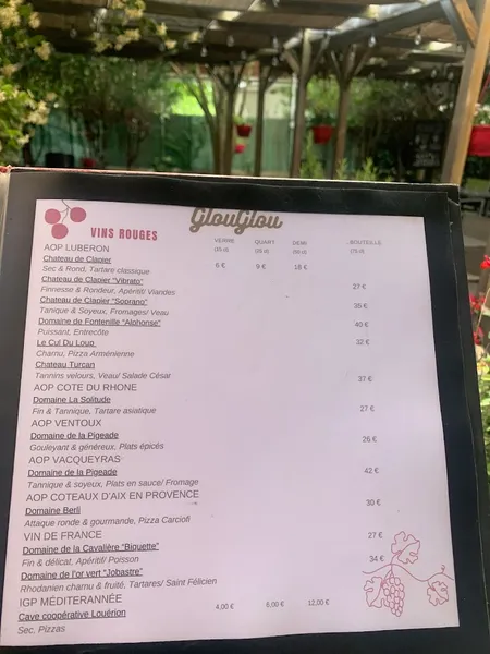 menu 0 of Chez Félicien