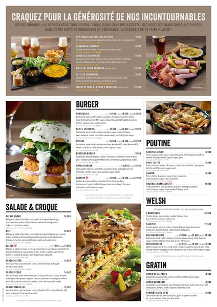 menu 1 of 3 Brasseurs Grenoble - Échirolles