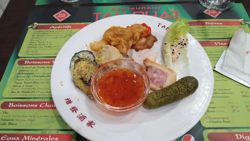 menu 1 of Tan Phat