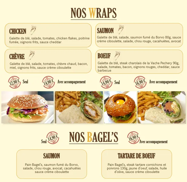 menu 0 of L'Authentique Burger