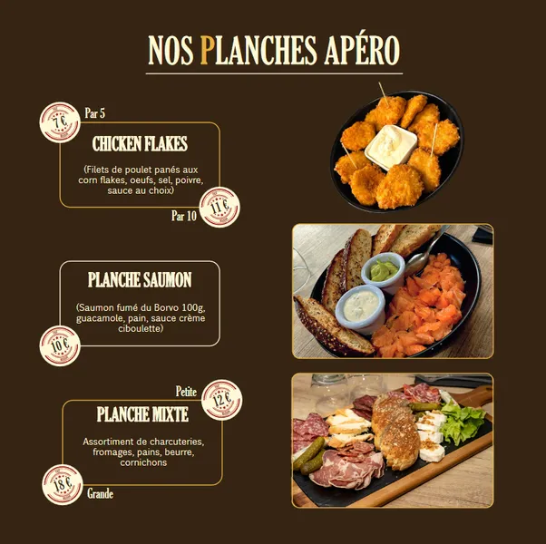 menu 1 of L'Authentique Burger