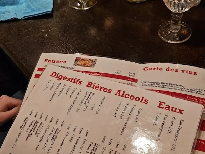 menu 0 of Le Resto
