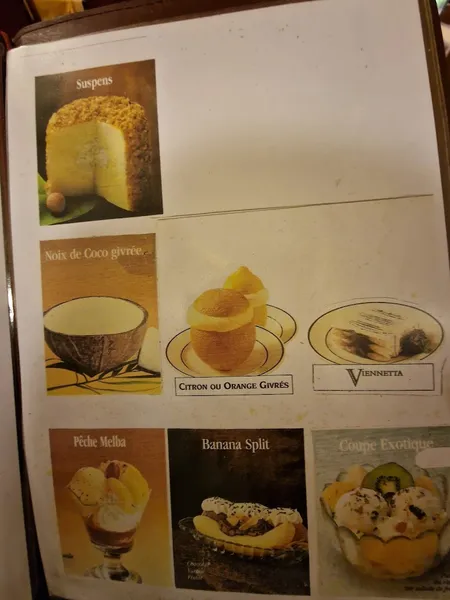 menu 1 of Le Mandarin