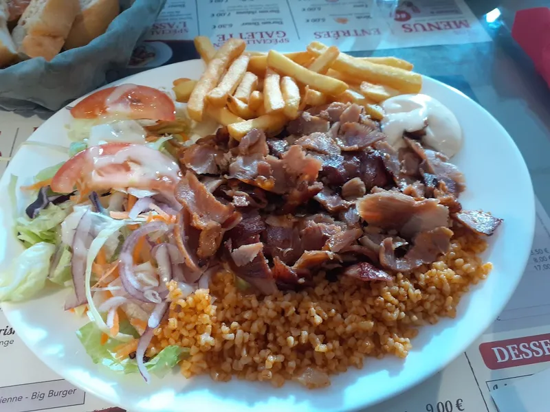 menu 2 of La Cappadoce