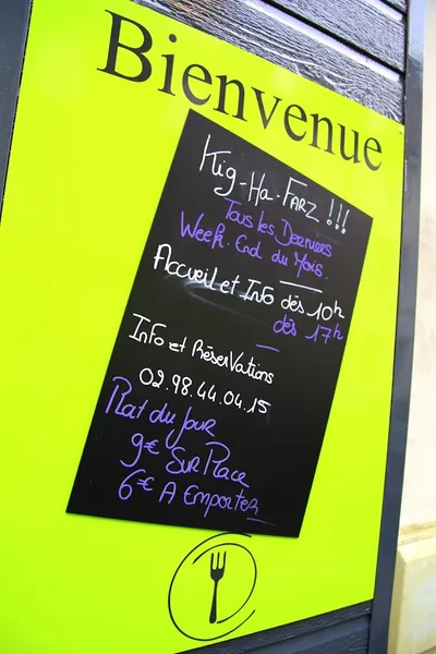 menu 2 of Le Coup de Fourchette