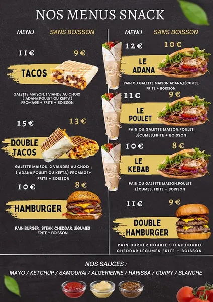 menu 2 of RESTAURANT MEVLANA 63