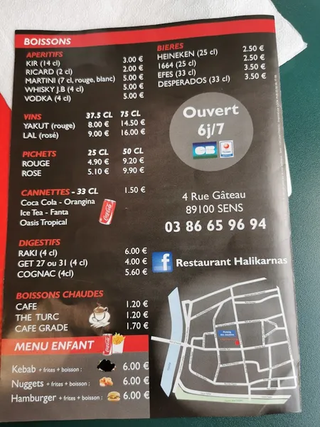 menu 0 of Halikarnas