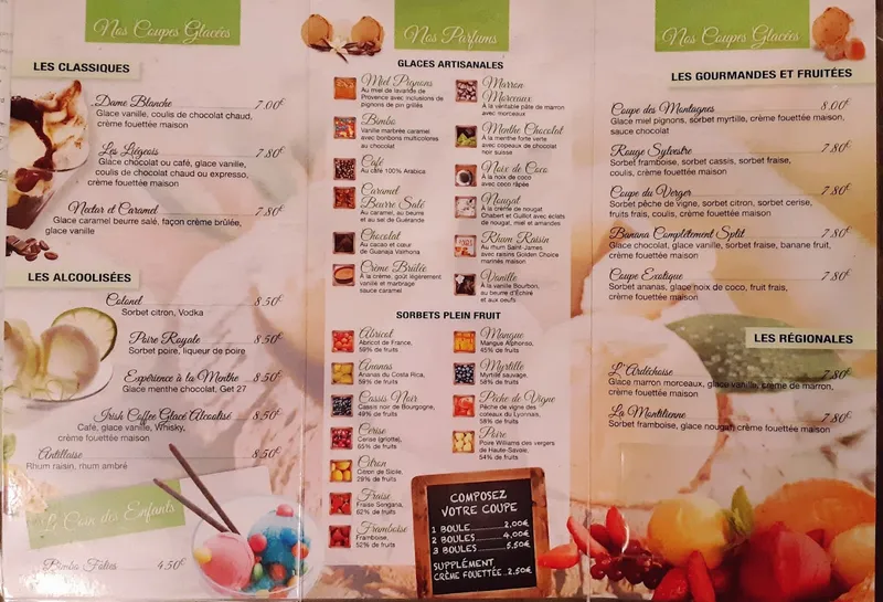 menu 1 of Le Relais du Buis d'Aps