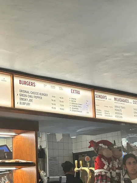 menu 2 of Howard - Original Smash Burger