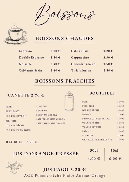 menu 0 of Maison Armand - Pâtisserie Boulangerie Nice France