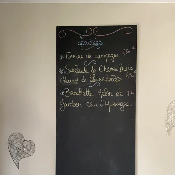 menu 2 of L'Envie des Mets