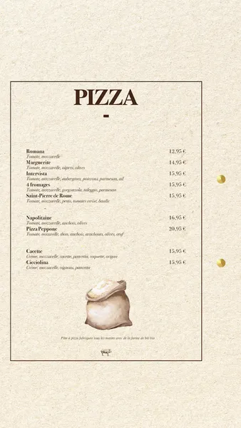 menu 2 of Ragazzi Da Peppone